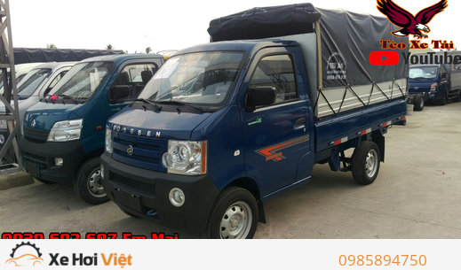 Bán Xe Dongben 900Kg Thùng Bạt Giá Rẻ, Giao Xe Toàn Quốc