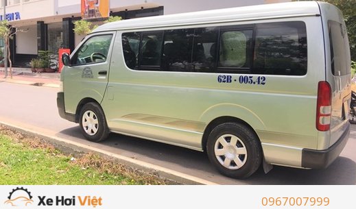 Auto One đang bán Toyota Hiace 16 chỗ, sản xuất 2014 đăng ký 2015.