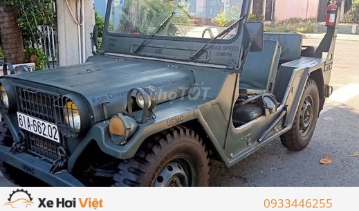 Jeep Lùn A2 M151 - Sản Xuất 1975