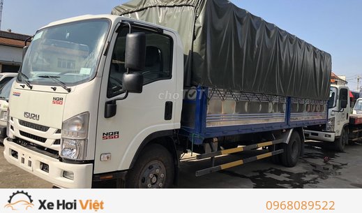 Bán Isuzu 5,5 tấn thùng dài 6,2m, sx 10/2017