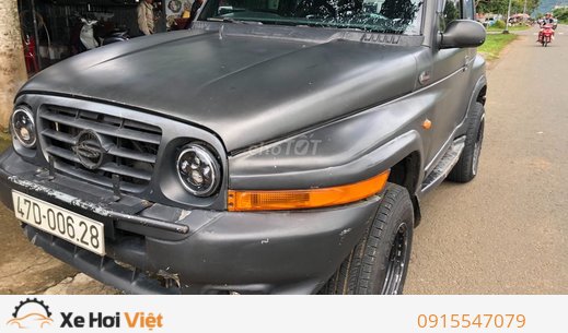 Korando 2004 Tự động,2 cầu,máy dầu