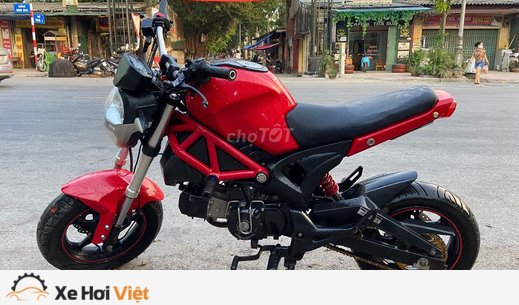 Ducati monster 110cc ...màu đỏ.bstp mới keng