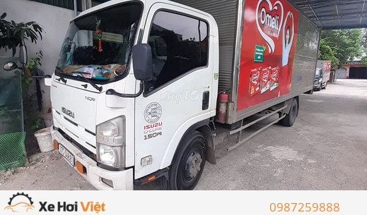 Bán Isuzu 5,5 tấn thùng dài 6,2m, sx 10/2017