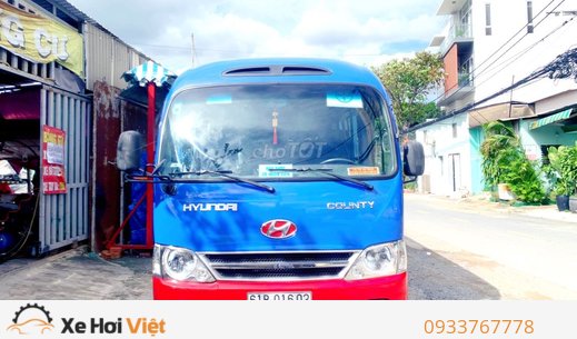 Hyundai County 2015 cần bán do cô vy kéo dài