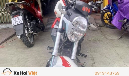 Ducati monster 110cc ...màu đỏ.bstp mới keng