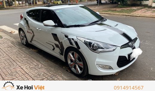 Hyundai Veloster sx2011 nhập chính hãng trắng 8vKm