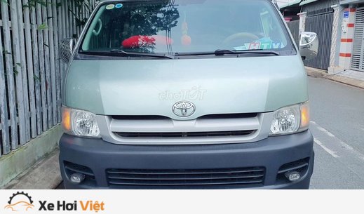 Toyota Hiace 2003 Số sàn 6 chỗ