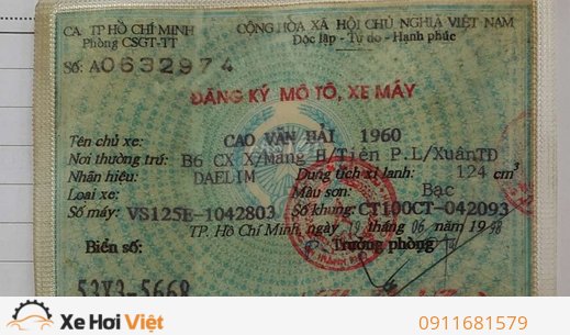 Bán xe: Dream Dalim