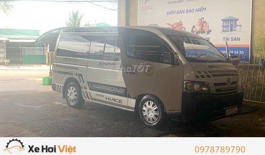 Toyota Hiace 2003 Số sàn 6 chỗ