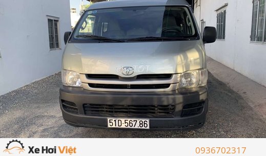 Toyota Hiace 2003 Số sàn 6 chỗ