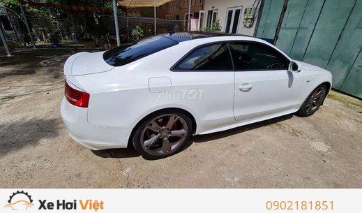 Audi A5 nhập đức 2010 màu trắng zin xe 2 cua 5 chỗ
