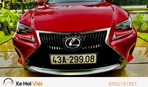 Lexus RC200T, xe nhà chạy còn rất mới.