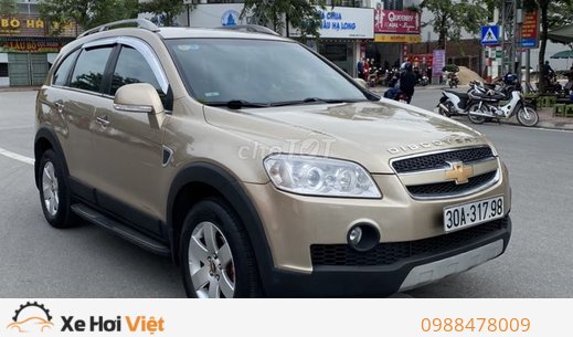 Xe gđ Captiva LTZ 2008 AT, cam kết xe đẹp nhì sg
