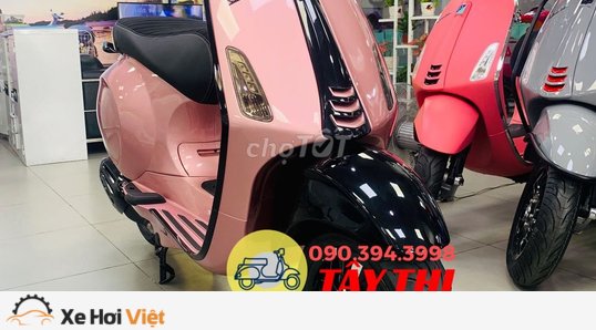 Các Vespa Sprint màu hồng nổi bật nhất mới nhất và được ưu đãi nhiều nhất  0903943998  2banhvn