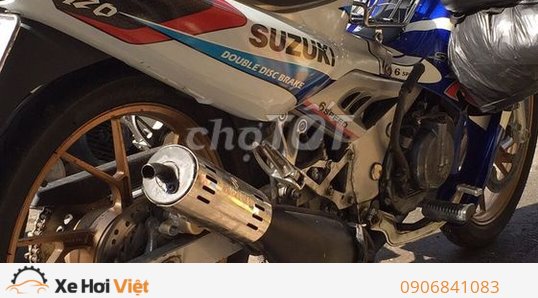 Suzuki Satria 120 xám mờ mạnh mẽ tại Sài Gòn  VnExpress