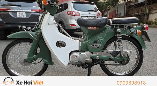 Chiếc Honda Cub 78 độc nhất Việt Nam của chàng sinh viên trẻ