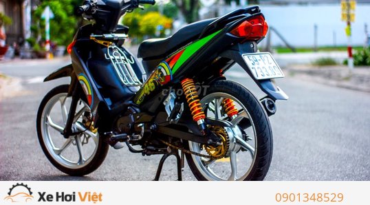Sirius Fi độ kiểng đơn giản đầy quyến rũ của biker Việt