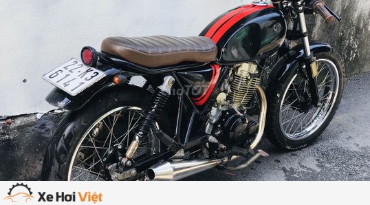 Langen Two Stroke  xe môtô Cafe Racer 2 thì mạ vàng bạc tỷ