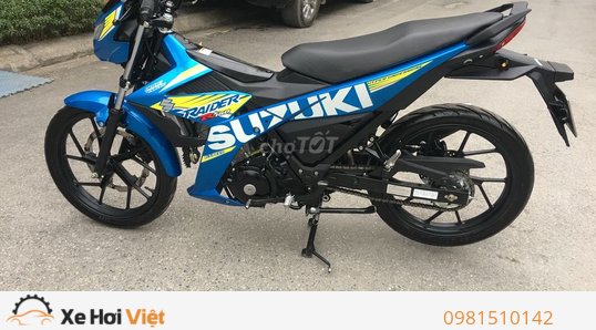 Suzuki Raider R150 thêm màu xanh MotoGP giá không đổi  Xe máy