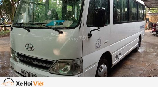 Giá bán đánh giá chi tiết về xe khách Hyundai County 29 chỗ