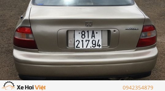 Xe hiếm Honda Accord 2 cửa gần 30 năm tuổi tại Việt Nam