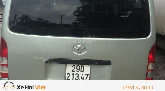 Bán xe ô tô Toyota Hiace Limousine 2018 giá 970 Triệu  3585055