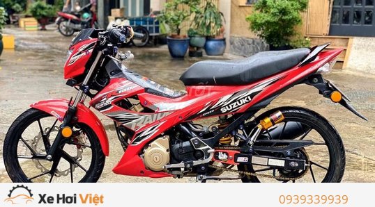 Suzuki Raider 150 độ kiểng cực ngầu của biker Sài Gòn  2banhvn