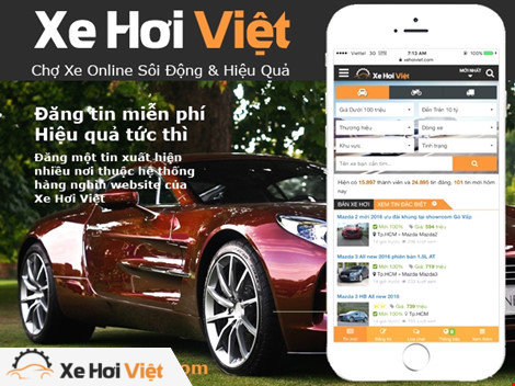 XehoiViet.com - Chợ xe online sôi động và hiệu quả