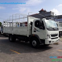 Xe Tải Mitsubishi Fuso Canter 10.4 Thùng Mui Bạt