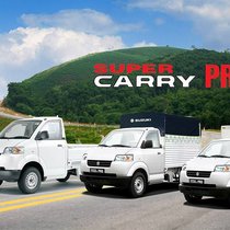 Xe Tải Nhẹ Thùng Mui Bạt Suzuki Carry Pro 705 Kg